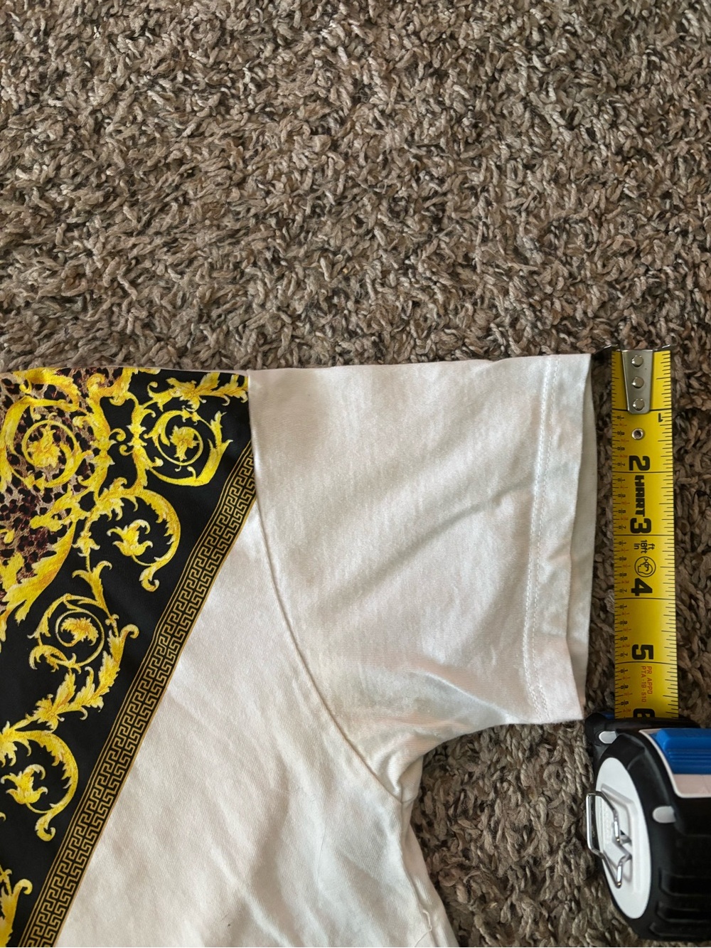 Zara Baroque Tiger Graphic Cropped Tee - Picture 8 of 10